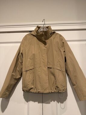 Athleta Women's Khaki/Tan Hooded Utility Jacket